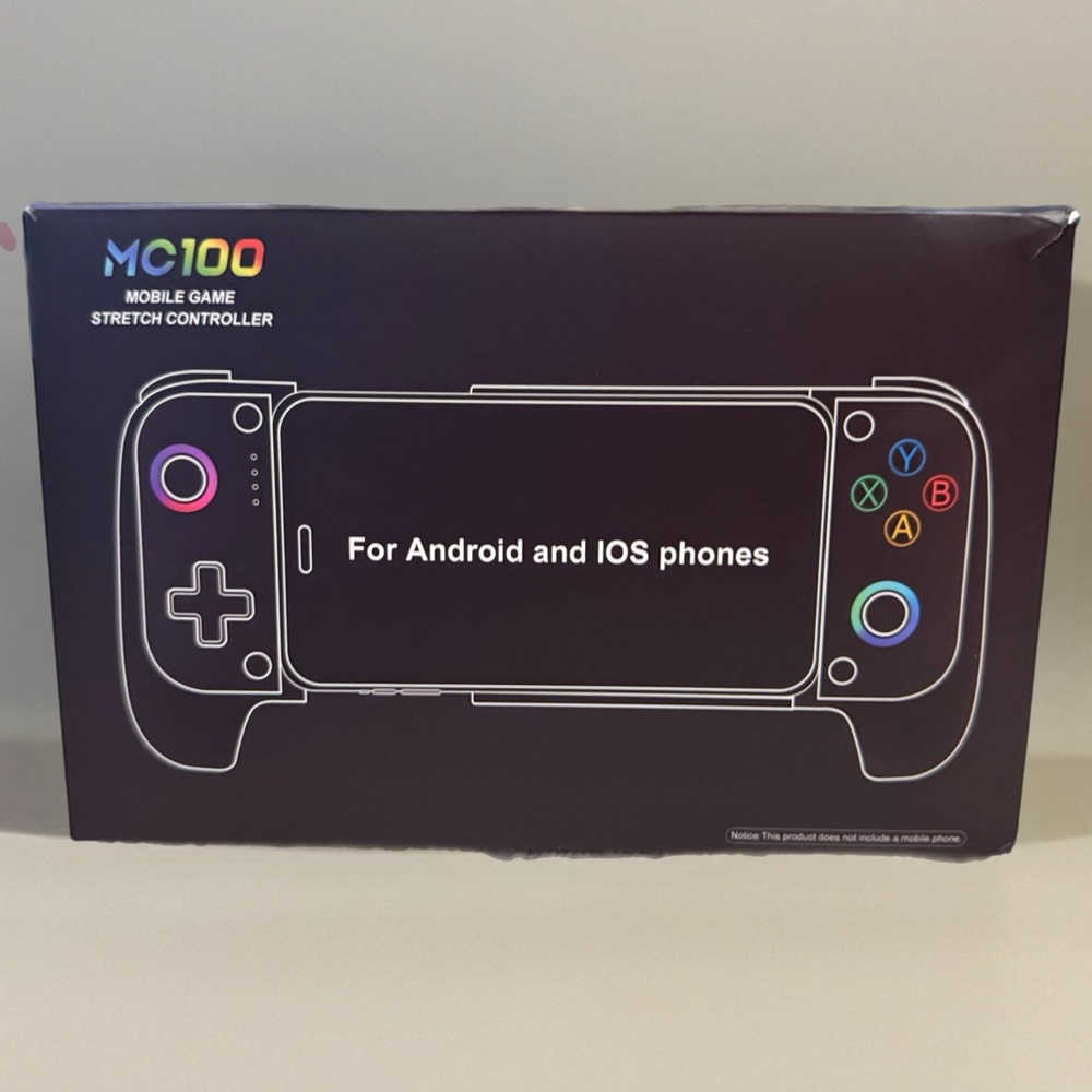 Mobile Game Stretch Controller - Black